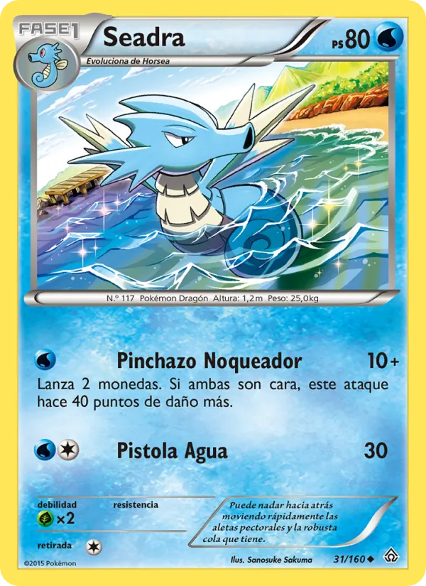 Seadra Duelos Primigenios 31/160