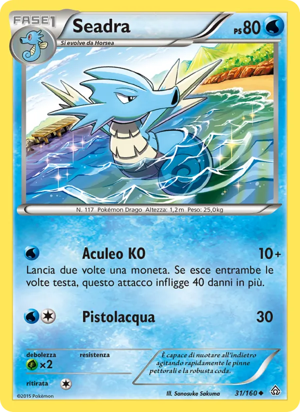 Seadra Scontro Primordiale 31/160