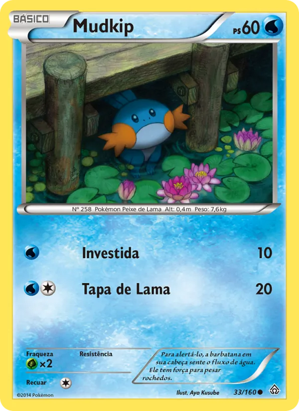 Mudkip Conflito Primitivo 33/160
