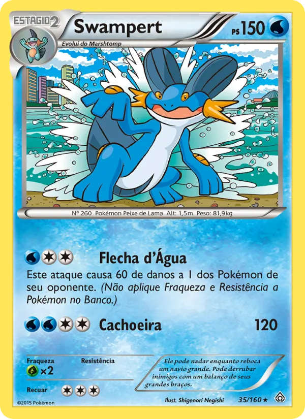 Swampert Conflito Primitivo 35/160