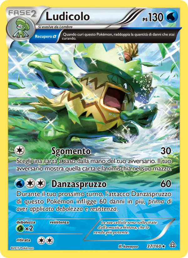 Ludicolo Scontro Primordiale 37/160