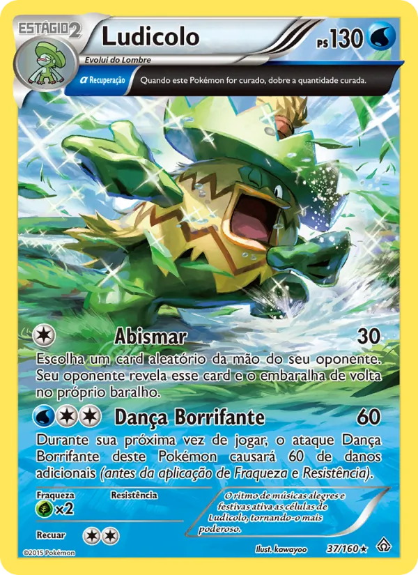 Ludicolo Conflito Primitivo 37/160