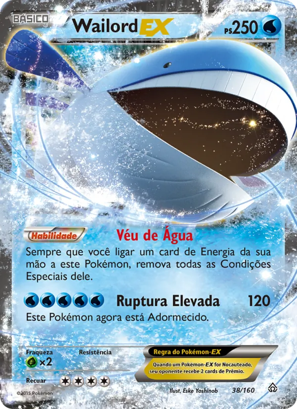 Wailord EX Conflito Primitivo 38/160