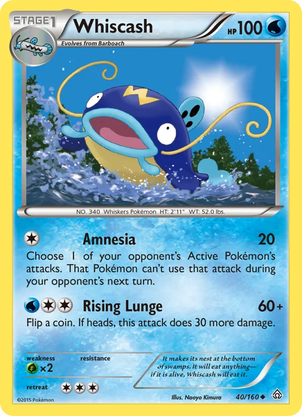 Whiscash Primal Clash 40/160