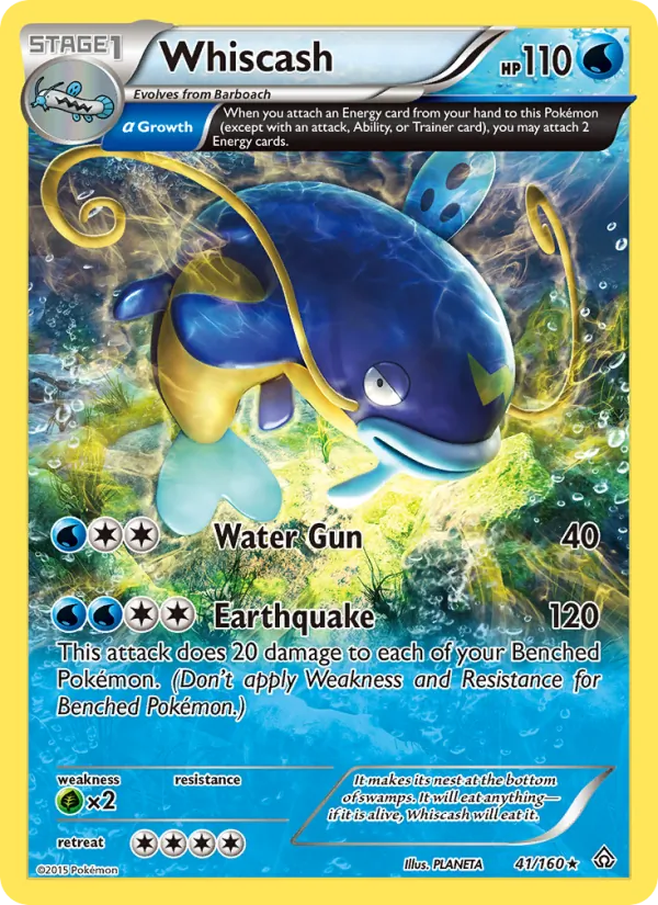 Whiscash Primal Clash 41/160