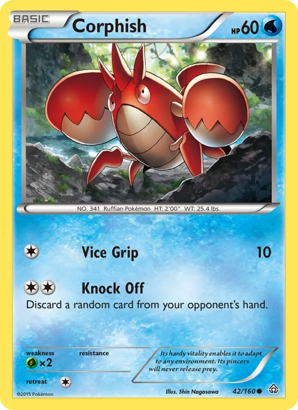 Corphish Primal Clash 42/160