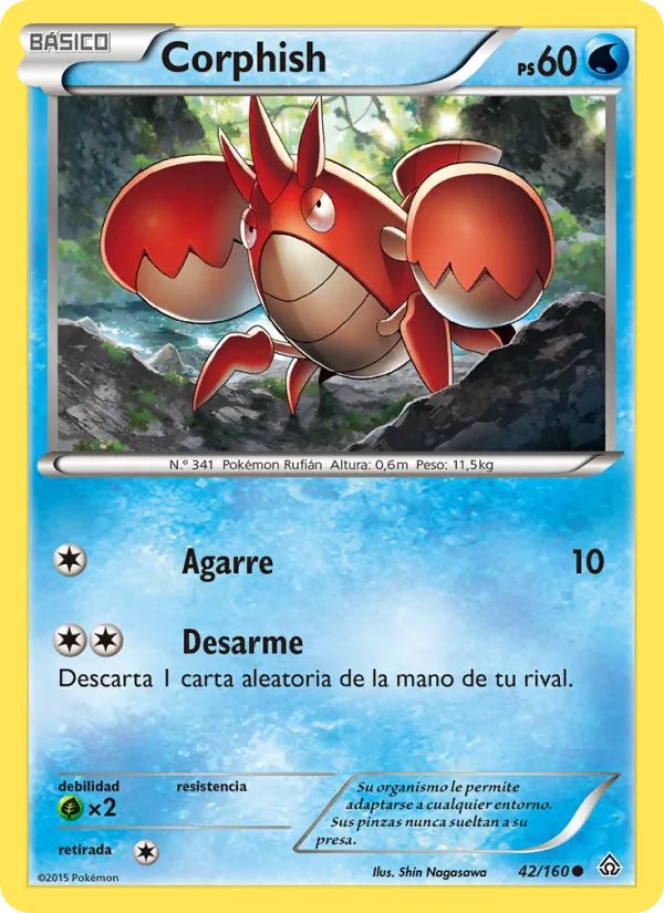 Corphish Duelos Primigenios 42/160