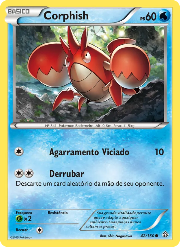 Corphish Conflito Primitivo 42/160