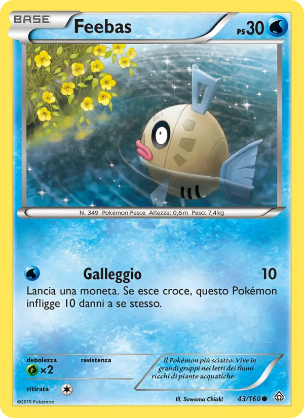 Feebas Scontro Primordiale 43/160