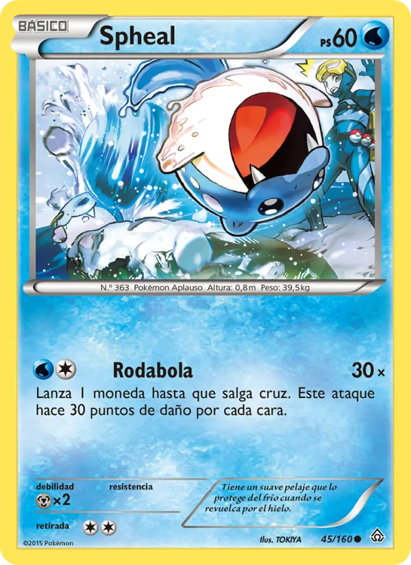 Spheal Duelos Primigenios 45/160