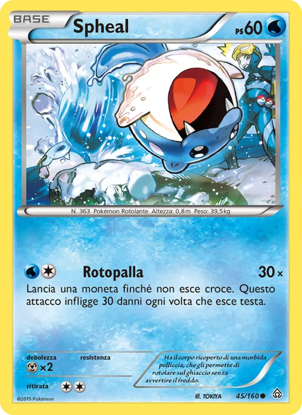 Spheal Scontro Primordiale 45/160