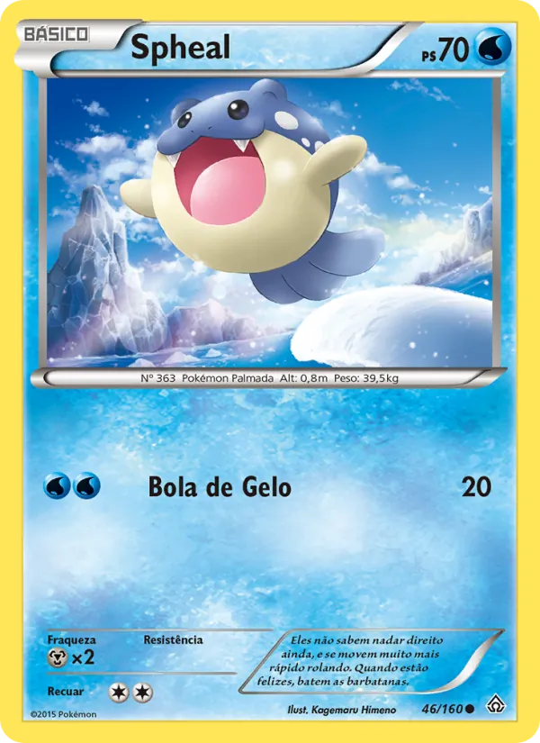 Spheal Conflito Primitivo 46/160