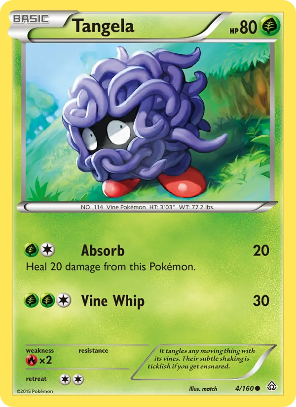 Tangela Primal Clash 4/160
