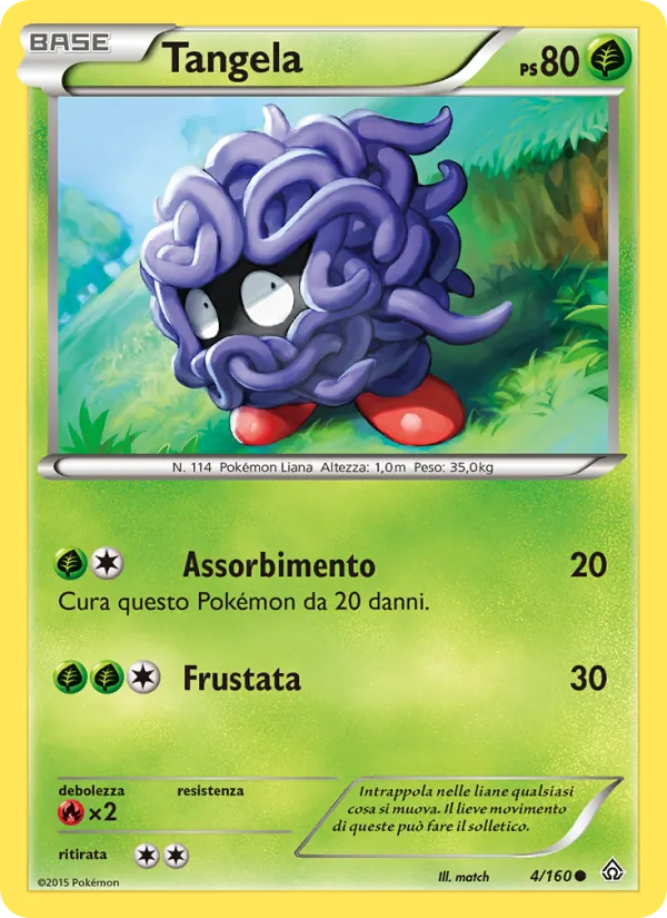 Tangela Scontro Primordiale 4/160