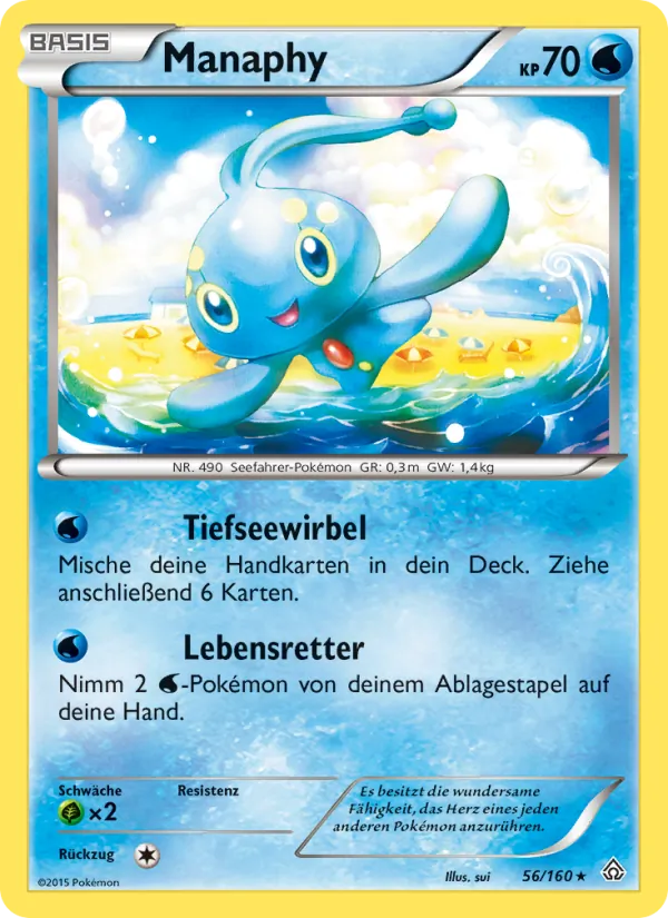 Manaphy Protoshock 56/160