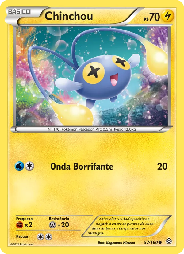 Chinchou Conflito Primitivo 57/160