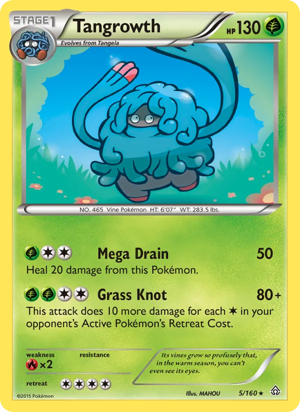 Tangrowth Primal Clash 5/160