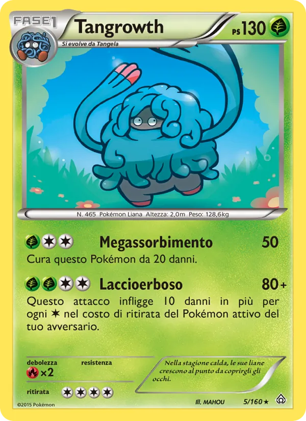 Tangrowth Scontro Primordiale 5/160