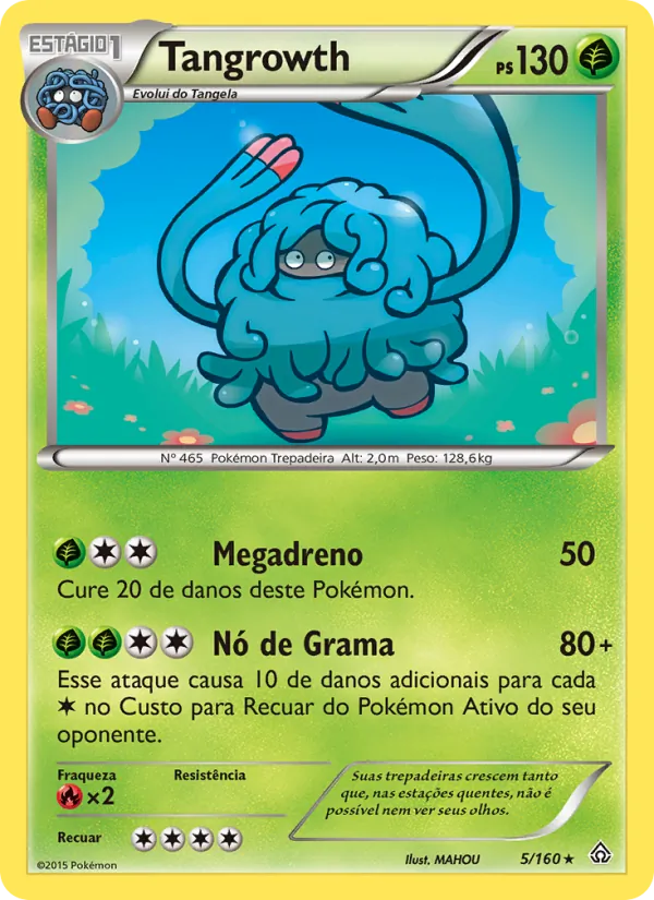 Tangrowth Conflito Primitivo 5/160