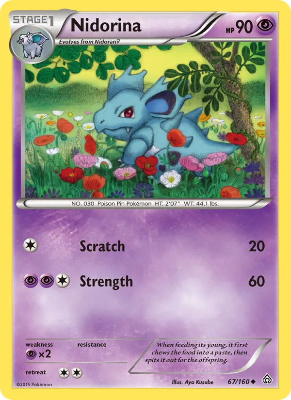 Nidorina Primal Clash 67/160