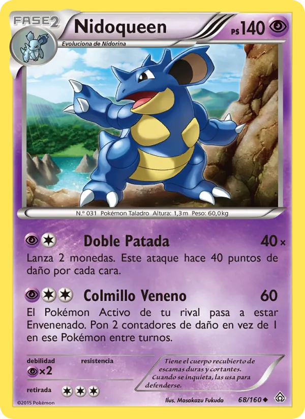 Nidoqueen Duelos Primigenios 68/160