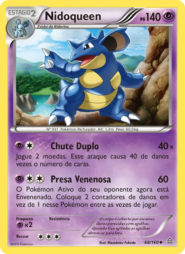 Nidoqueen Conflito Primitivo 68/160