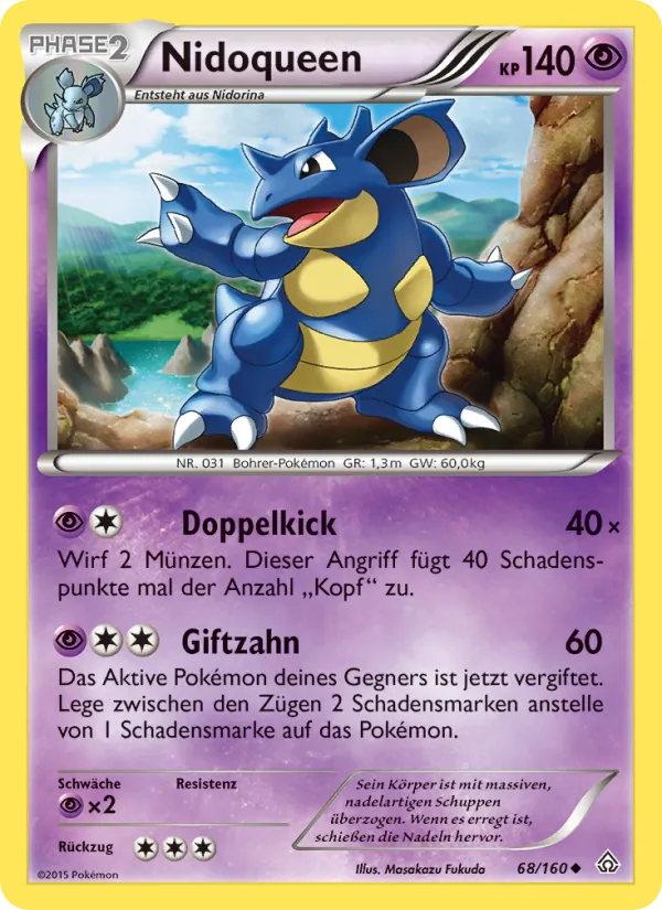 Nidoqueen Protoshock 68/160