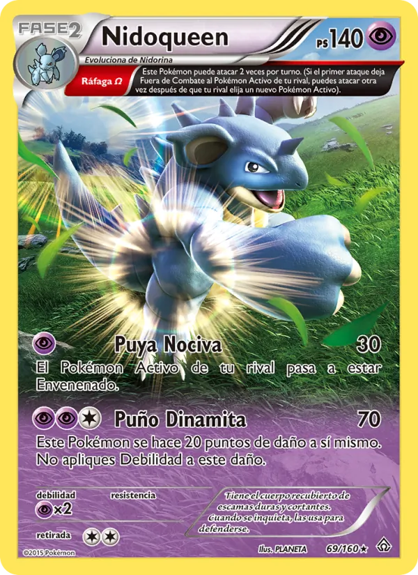 Nidoqueen Duelos Primigenios 69/160