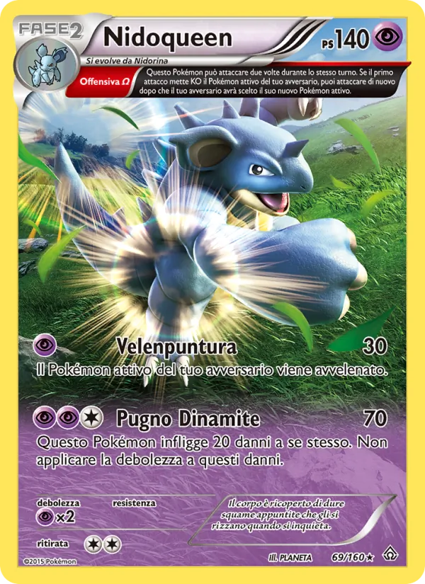 Nidoqueen Scontro Primordiale 69/160