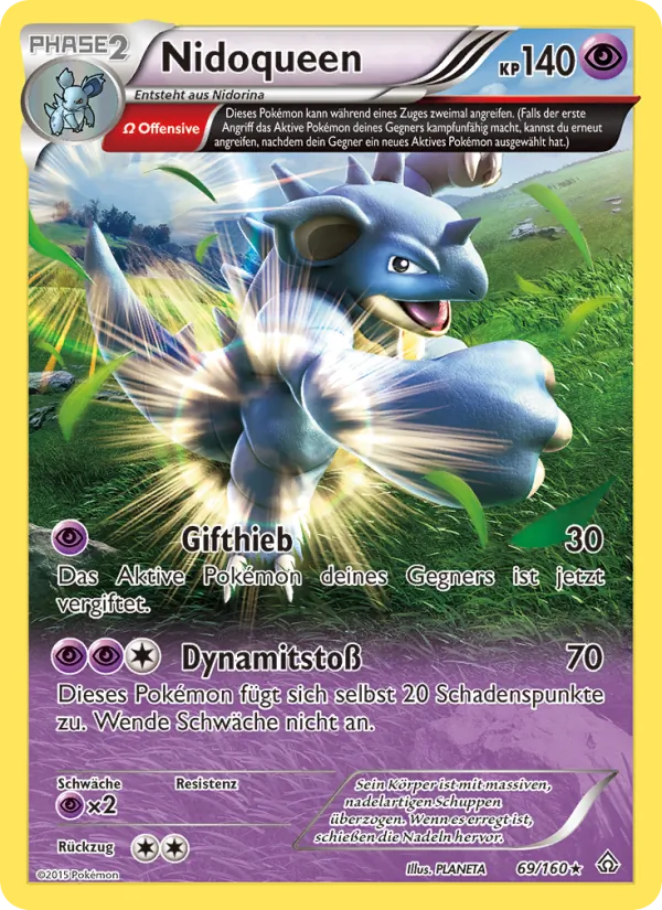 Nidoqueen Protoshock 69/160