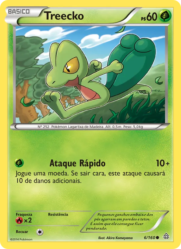 Treecko Conflito Primitivo 6/160