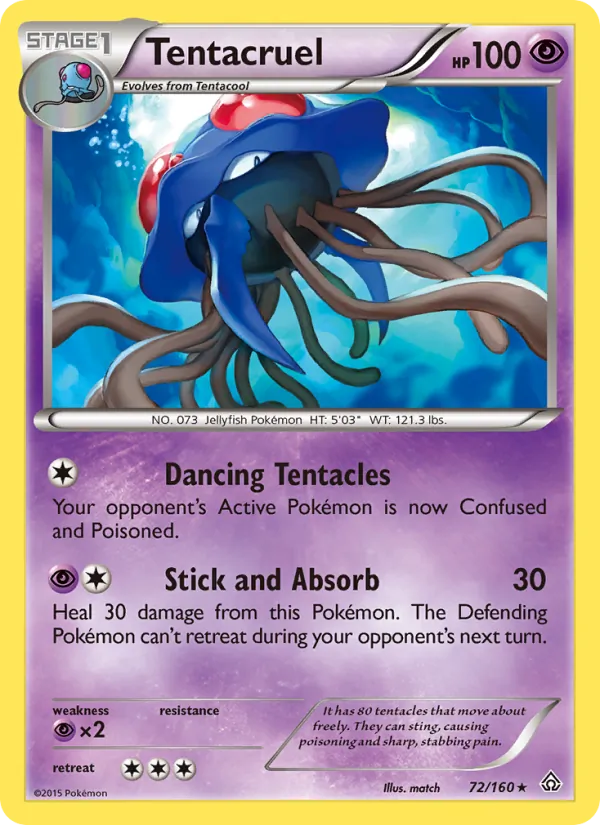 Tentacruel Primal Clash 72/160