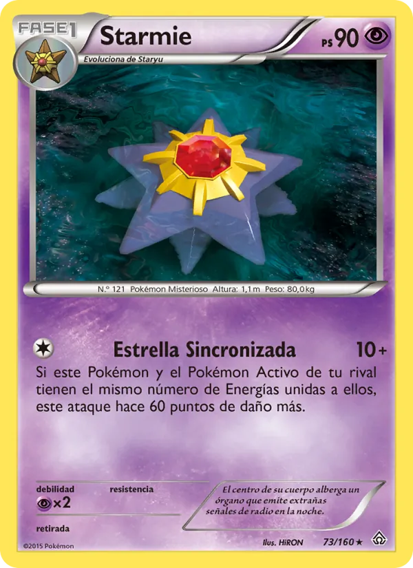 Starmie Duelos Primigenios 73/160