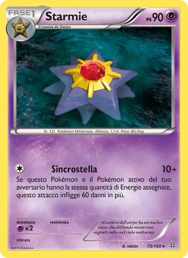 Starmie Scontro Primordiale 73/160