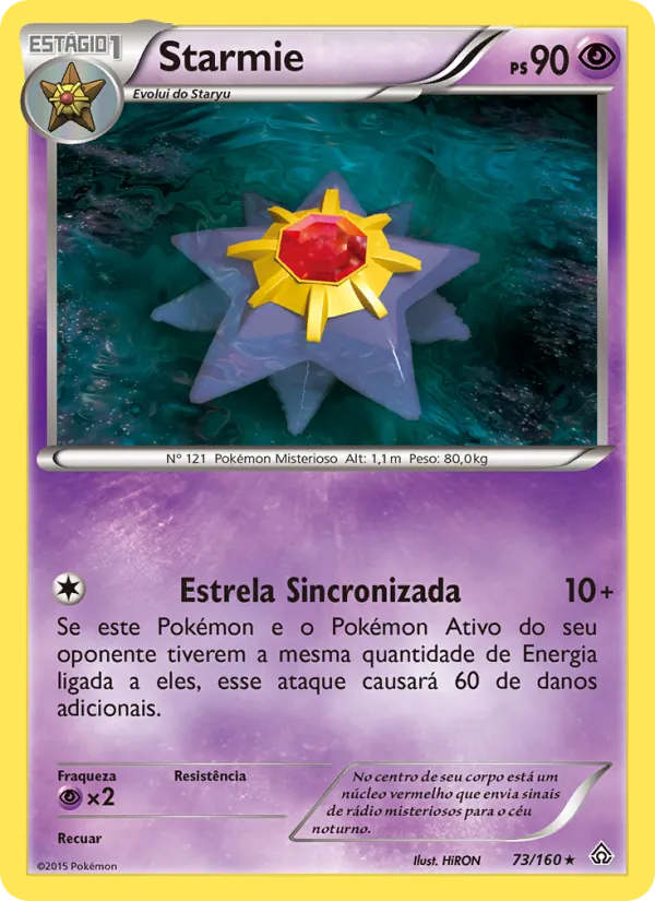 Starmie Conflito Primitivo 73/160