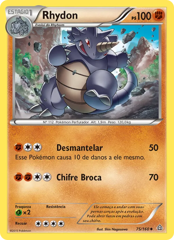 Rhydon Conflito Primitivo 75/160