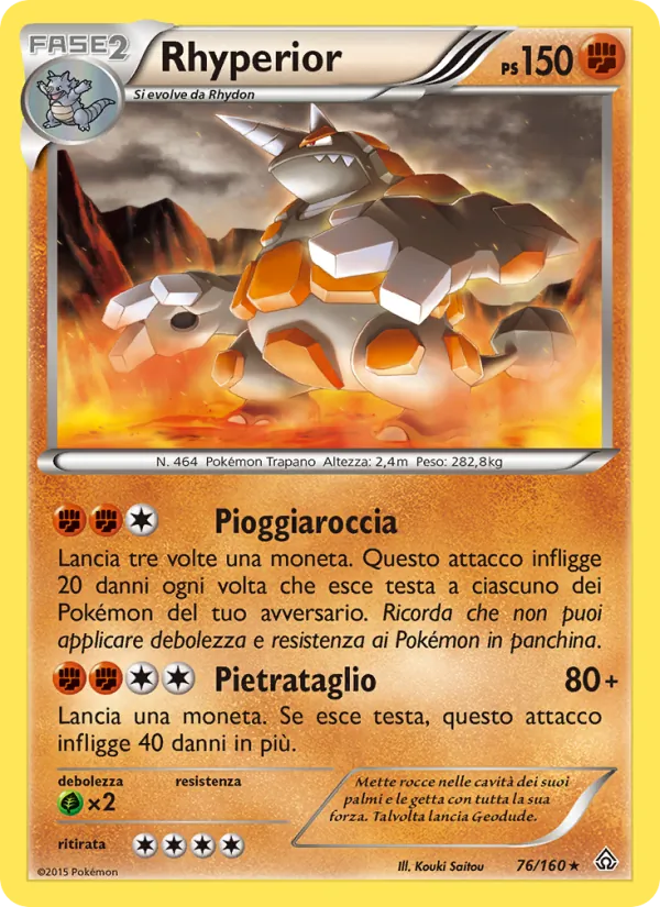 Rhyperior Scontro Primordiale 76/160