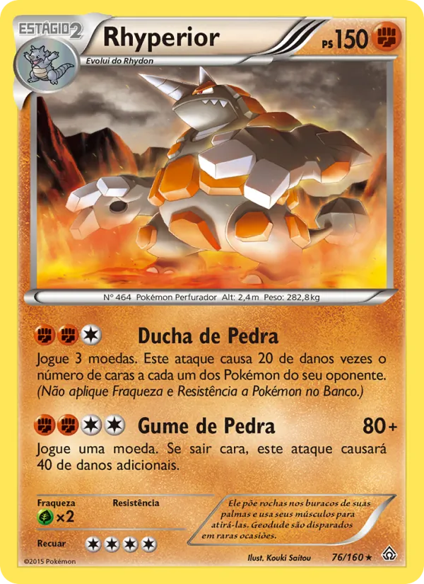 Rhyperior Conflito Primitivo 76/160