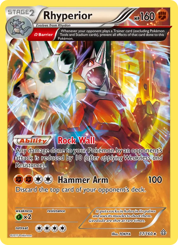 Rhyperior Primal Clash 77/160