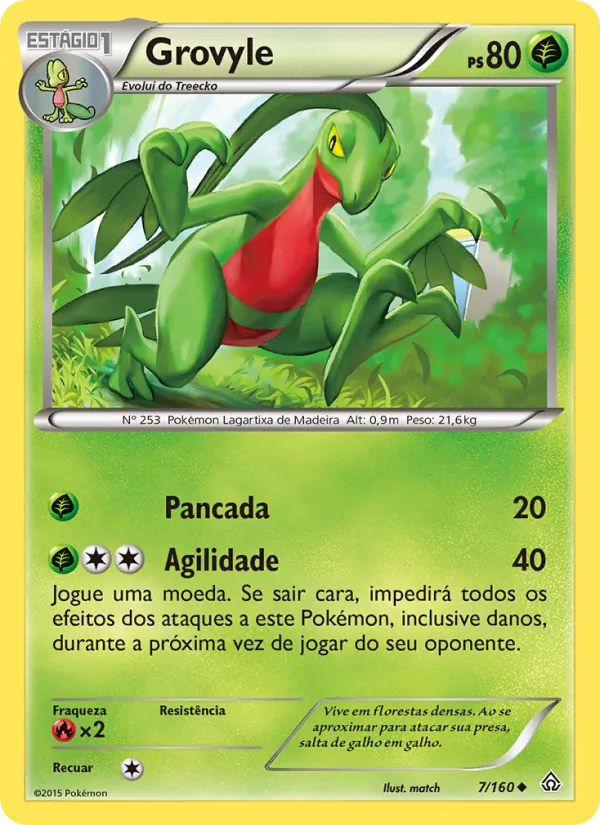 Grovyle Conflito Primitivo 7/160