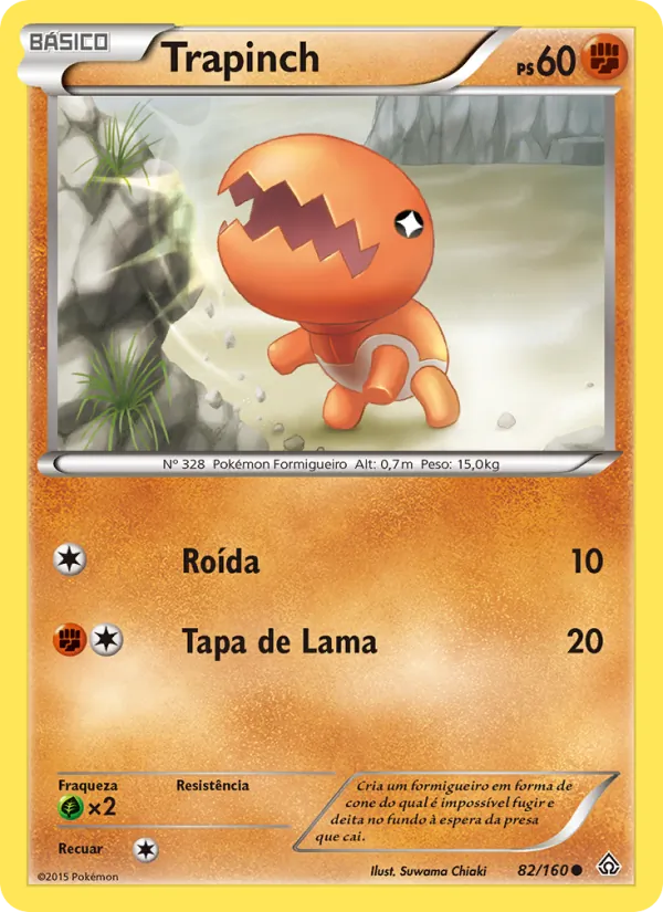 Trapinch Conflito Primitivo 82/160
