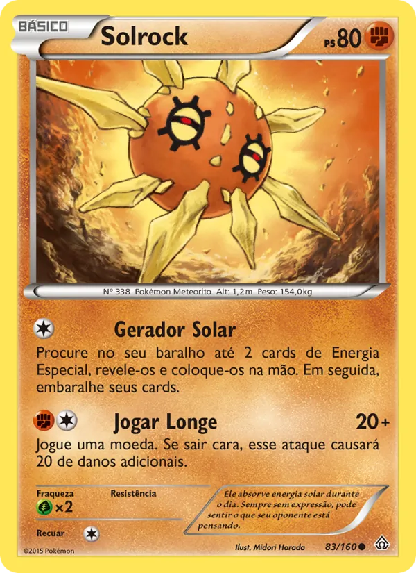 Solrock Conflito Primitivo 83/160