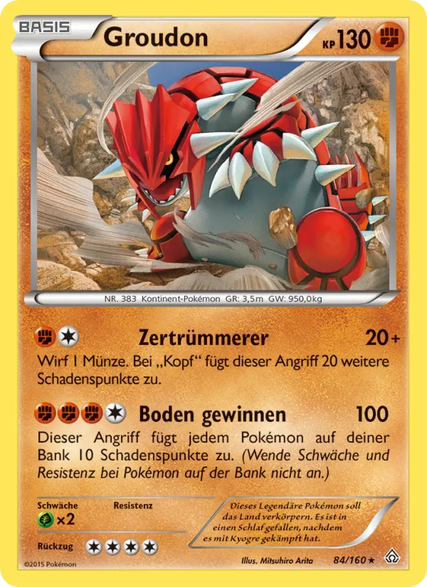 Groudon Protoshock 84/160