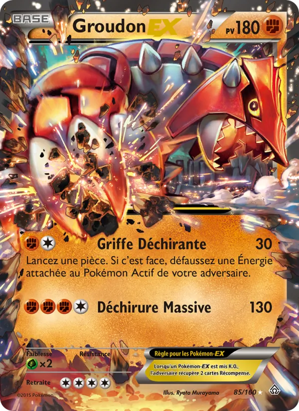 Groudon EX Primo-Choc 85/160