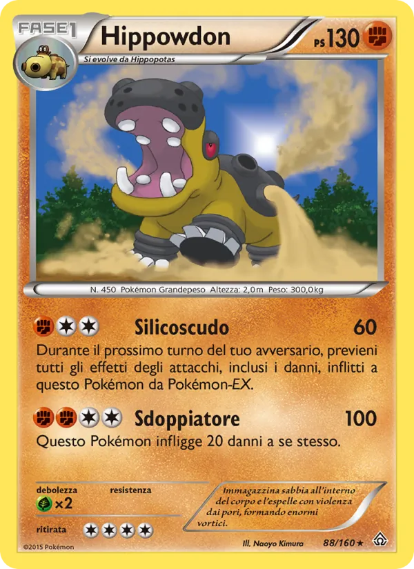 Hippowdon Scontro Primordiale 88/160