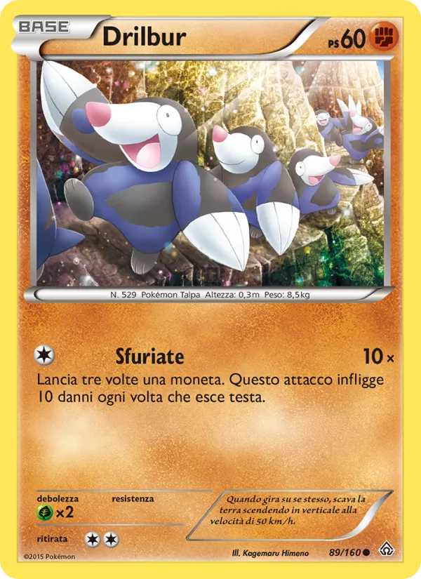 Drilbur Scontro Primordiale 89/160