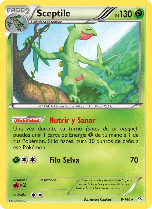 Sceptile Duelos Primigenios 8/160