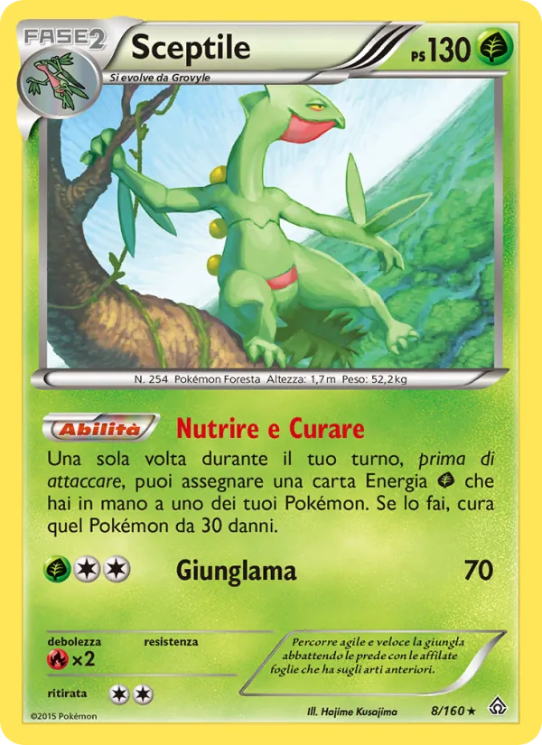 Sceptile Scontro Primordiale 8/160