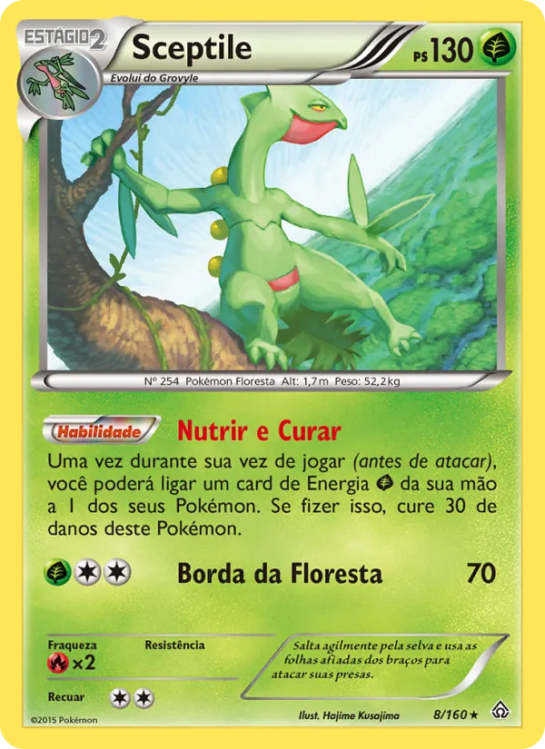 Sceptile Conflito Primitivo 8/160