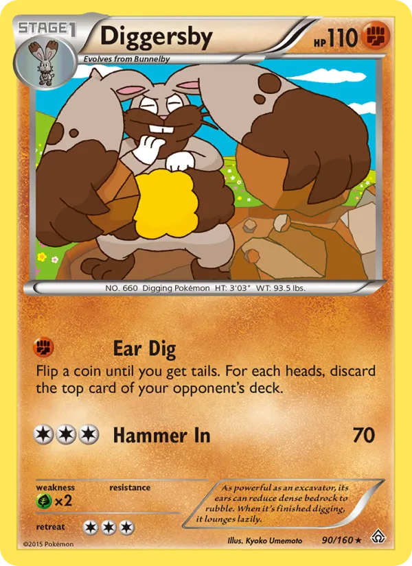 Diggersby Primal Clash 90/160